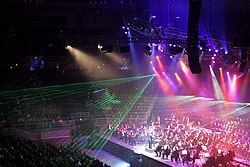 A classical music concert in the Rod Laver Arena in Melbourne, Australia, in 2005