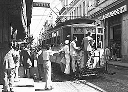 Havana tramway in 1950