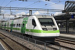The VR Class Sm3 Pendolino high-speed train