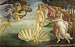 Botticelli's Birth of Venus, Uffizi