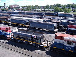 NCA freight trains in Rosario