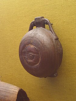 Wooden canteen from Oberflacht, Germany (7th century)