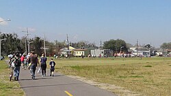 Over 700 people came out for the tenth annual hike of the Lafitte Greenway.