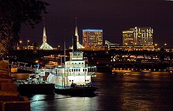 Lloyd District from downtown Portland