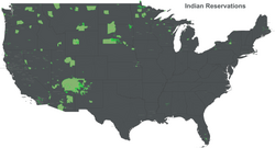 Indian reservations