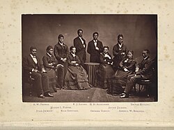 Fisk Jubilee Singers, 1875