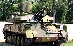 Nigerian Army self-propelled anti-aircraft gun
