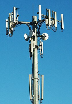 Typical cell site antennas