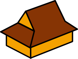 Gablet roof