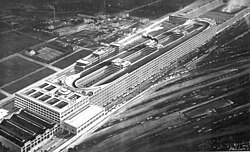 Fiat Lingotto factory in 1928
