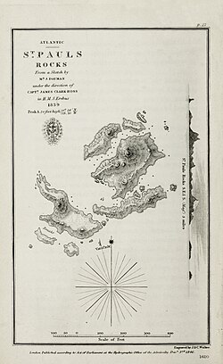 Chart of 1839 by HMS Erebus