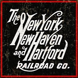The railroad's original script style logo