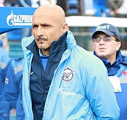 Spalletti with Zenit in 2012