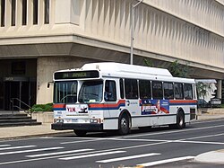 MTA Long Island Bus Orion V in Lynbrook, 2006