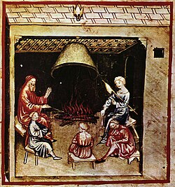 Vigil, tacuinum sanitatis casanatensis (14th century)
