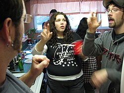 A conversation in American Sign Language