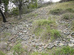 Mount William stone axe quarry in Australia