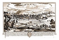 Panorama of Schwäbisch Gmünd, c. 1750