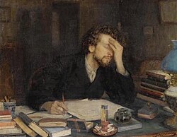 Throes of Creation by Leonid Pasternak