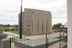The Mausoleum of Néstor Kirchner in Río Gallegos, Santa Cruz, was built by Lázaro Báez.[147]