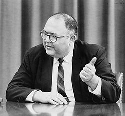 Herman Kahn, co-author of The Year 2000: A Framework for Speculation on the Next Thirty-Three Years, in which the term BosWash first appeared.