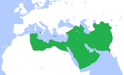 Abbasid Caliphate at its greatest extent, c. 850