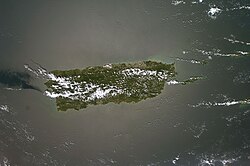 Puerto Rico from space, 2008