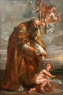 St. Augustine by Peter Paul Rubens, 1636–1638