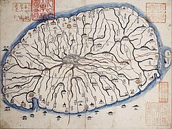 Hand drawn map