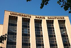 The Porte Dauphine campus of Dauphine University