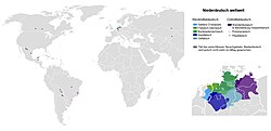 Low German dialects around the world