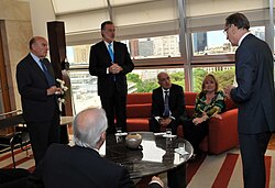 Susana Malcorra met with former Foreign Relations Ministers, including Cavallo.