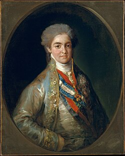 Young Ferdinand as Prince of Asturias, 1800