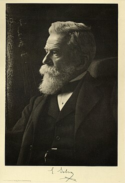 Ernest Solvay, patented an improved industrial method for the manufacture of soda ash.