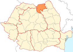 Southern Bukovina within Romania