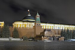 Lenin's Mausoleum in front of the Kremlin, 2007