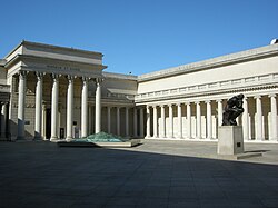 The California Palace of the Legion of Honor, part of the Fine Arts Museums of San Francisco