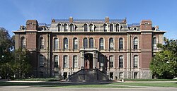 South Hall (1873), one of the two original buildings of the University of California, still stands on the Berkeley campus.