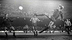 Cruyff played for FC Barcelona from 1973 to 1978.