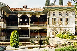 Exterior of the Çakırağa Konak in Birgi (late 18th or early 19th century)