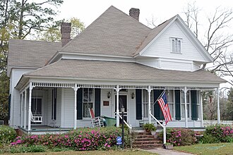 William G. Harrison House, a Queen Anne cottage