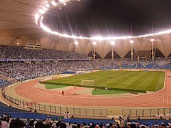 King Fahd International Stadium in Riyadh.