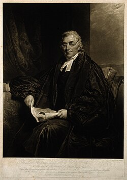 Andrew Bell; mezzotint by Charles Turner (1825), after William Owen