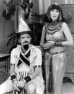 Scene from an Egyptian soap opera skit on The Sonny and Cher Show, 1977.