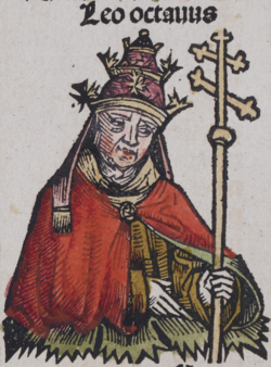 Pope Leo VIII of the Holy Roman Church