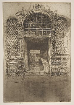 The Doorway, etching and drypoint, 1879–80, Metropolitan Museum of Art[71]