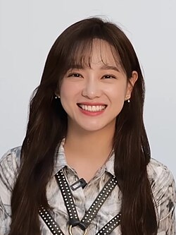 Kim for Marie Claire Korea in February 2022