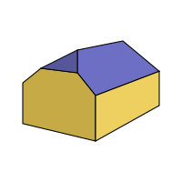 Half-hip roof