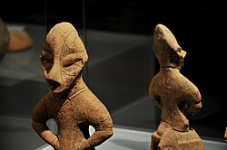 Neolithic Goddess on the Throne is one of the most significant archaeological artefacts of Kosovo and has been adopted as the symbol of Pristina.