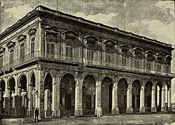 Palacio de Villalba, photo of 1898